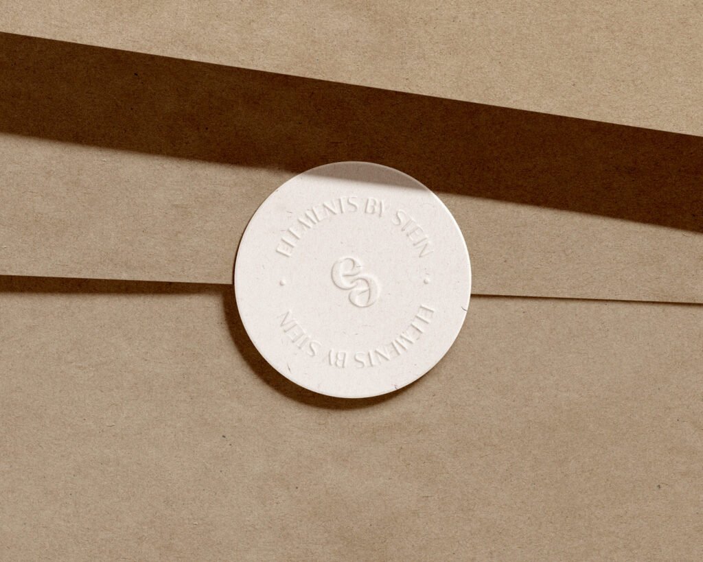 Adesivo carta per gioielli sostenibile